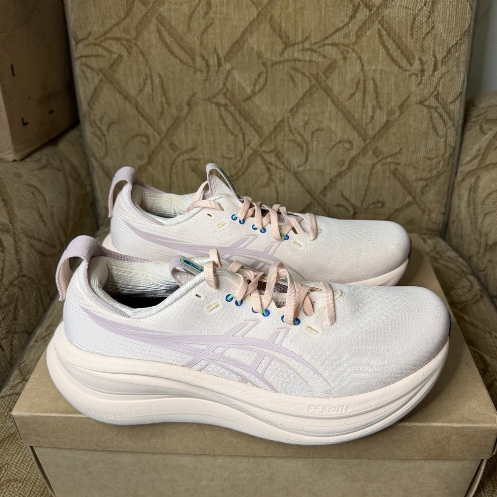 Asics Gel-Nimbus 28 Women's Size 10 Pearl Pink Athletic Running Shoes Sneakers - Picture 4 of 9